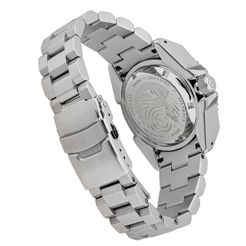 Islander Luminous Dial Automatic Dive Watch with AR Double-Dome Sapphire Crystal, and Luminous Ceramic Bezel Insert #ISL-26