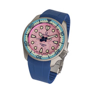 Islander Sands Point Titanium Diver with Pink Shell Dial #ISL-260