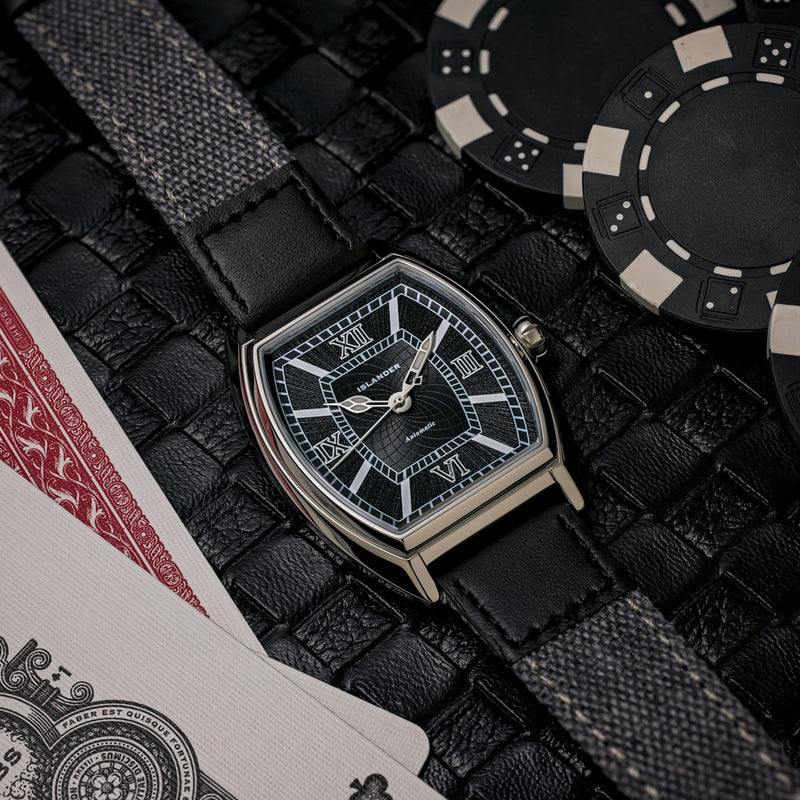 Islander Astoria Automatic Dress Watch with Ebony Black Dial #ISL-261