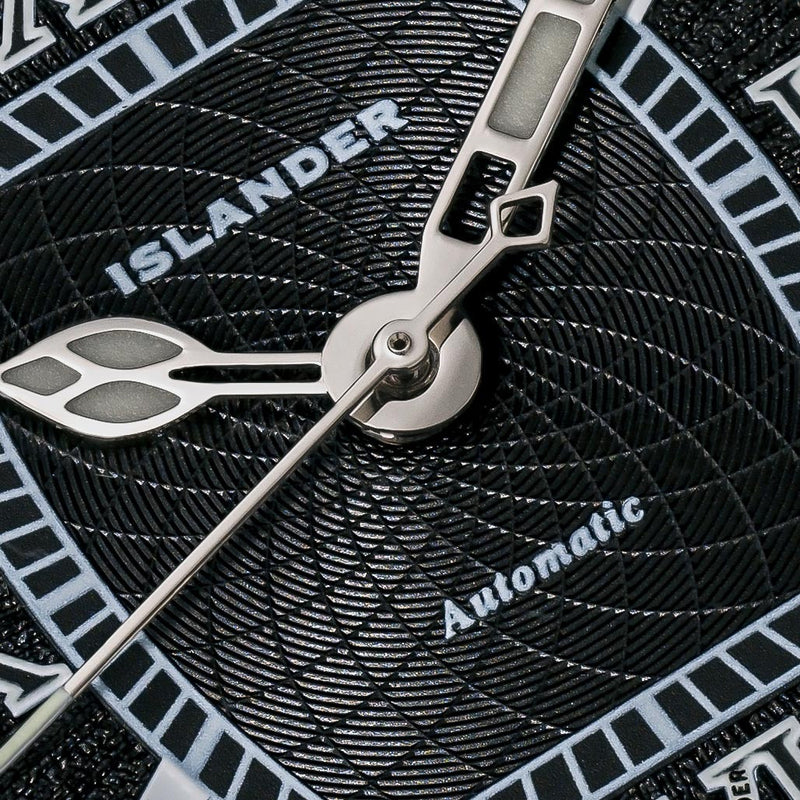 Islander Astoria Automatic Dress Watch with Ebony Black Dial #ISL-261 — Long Island Watch