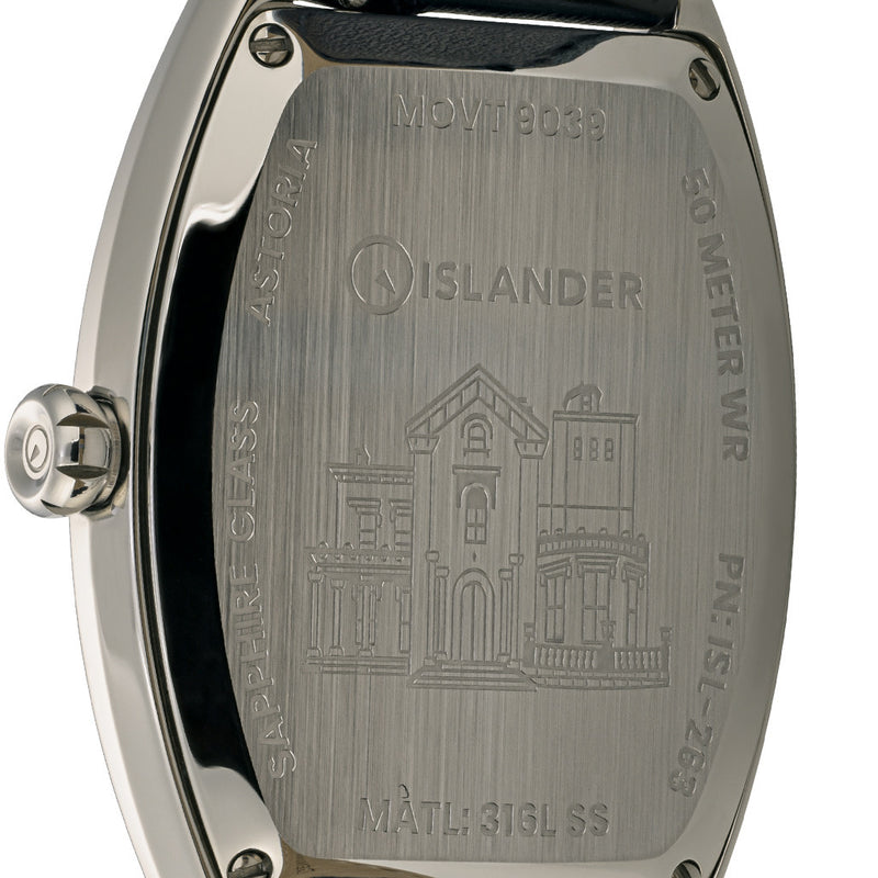 Islander Astoria Automatic Dress Watch with Silver Dial #ISL-262