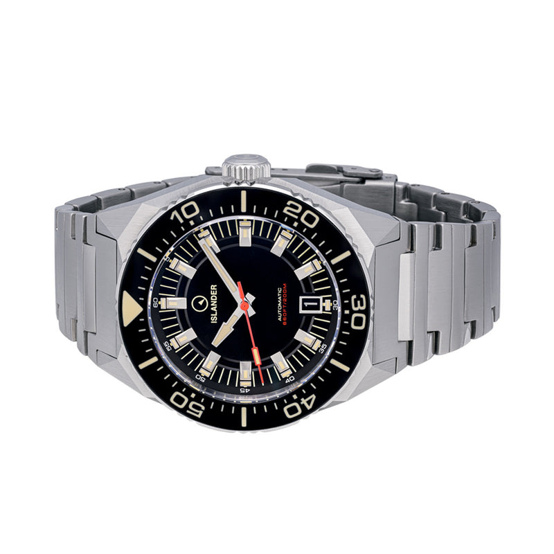 Islander Kings Point Dive Watch with Raven Black Dial #ISL-268