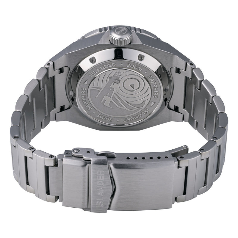 Islander Kings Point Dive Watch with Metallic White Dial #ISL-269