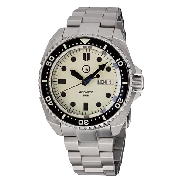 Islander Luminous Dial Automatic Dive Watch with AR Double-Dome Sapphire Crystal and Luminous Ceramic Bezel Insert #ISL-26