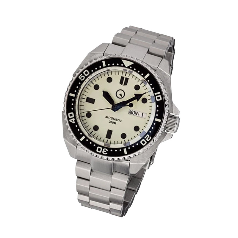 Islander Luminous Dial Automatic Dive Watch with AR Double-Dome Sapphire Crystal and Luminous Ceramic Bezel Insert #ISL-26