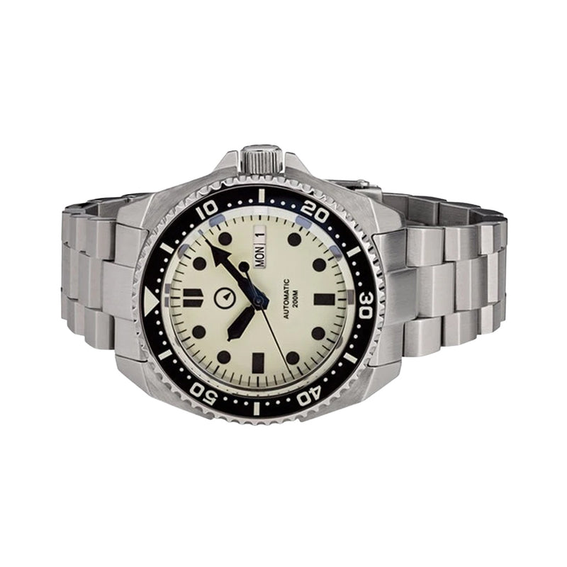 Islander Luminous Dial Automatic Dive Watch with AR Double-Dome Sapphire Crystal and Luminous Ceramic Bezel Insert #ISL-26