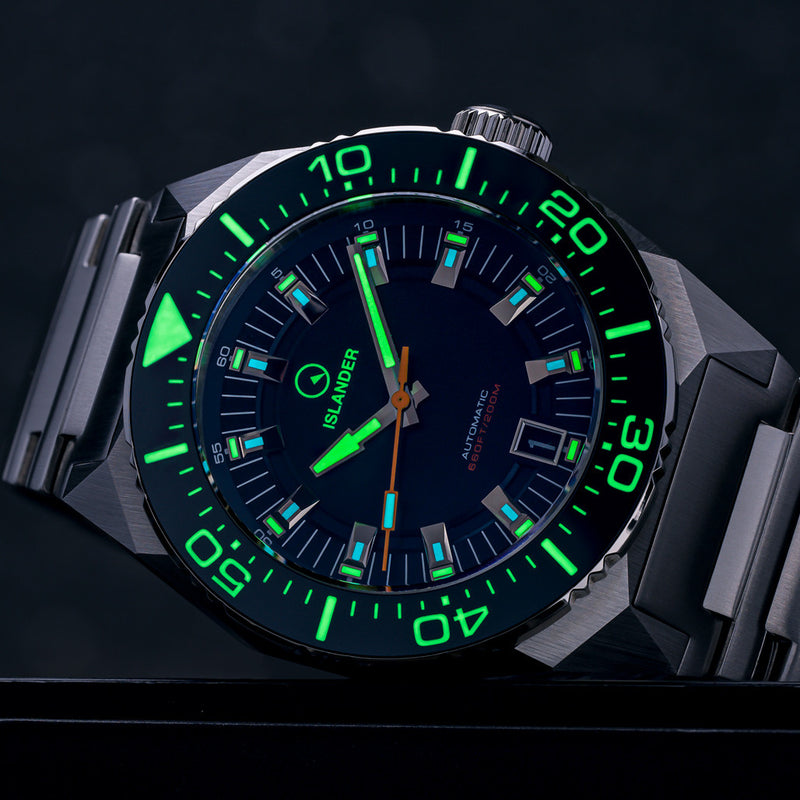 Islander Kings Point Dive Watch with Midnight Blue Dial #ISL-270