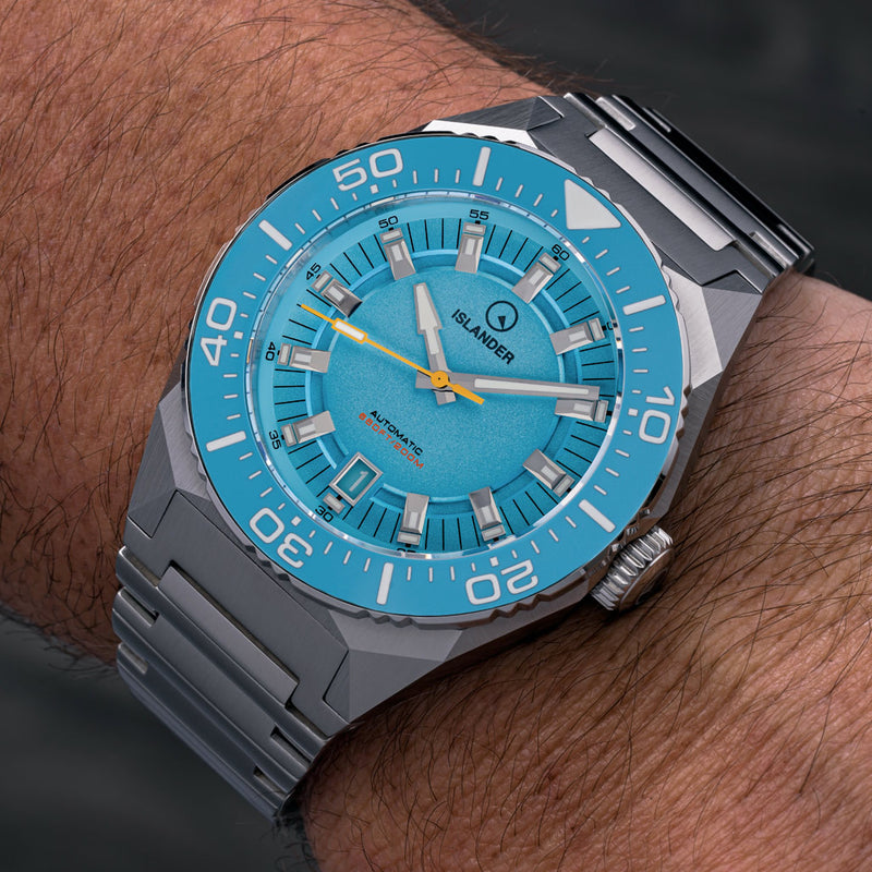 Islander Kings Point Dive Watch with Sky Blue Dial #ISL-271
