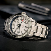 Islander Republic Traveler GMT Watch with White Dial #ISL-275