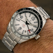 Islander Republic Traveler GMT Watch with White Dial #ISL-275