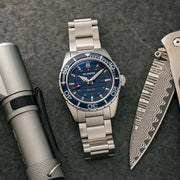 Islander Saltaire 38mm Solar Dive Watch with Marine Blue Dial #ISL-279
