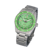 Islander Saltaire 38mm Solar Dive Watch with Mint Green Dial #ISL-280