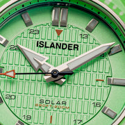 Islander Saltaire 38mm Solar Dive Watch with Mint Green Dial #ISL-280