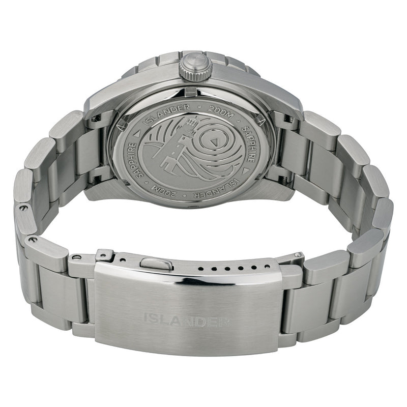 Islander Saltaire 38mm Solar Dive Watch with Pure White Dial #ISL-281