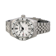 Islander Saltaire 38mm Solar Dive Watch with Pure White Dial #ISL-281