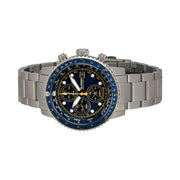 Islander Calverton Flight Chronograph Alarm Watch with Blue Dial #ISL-283