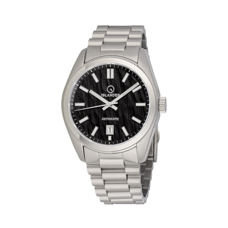 Islander Upper Brookville Automatic Dress Watch with Ink Black Dial #ISL-289