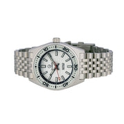 Islander Northport 37mm Automatic Watch with White Ripple Dial #ISL-290