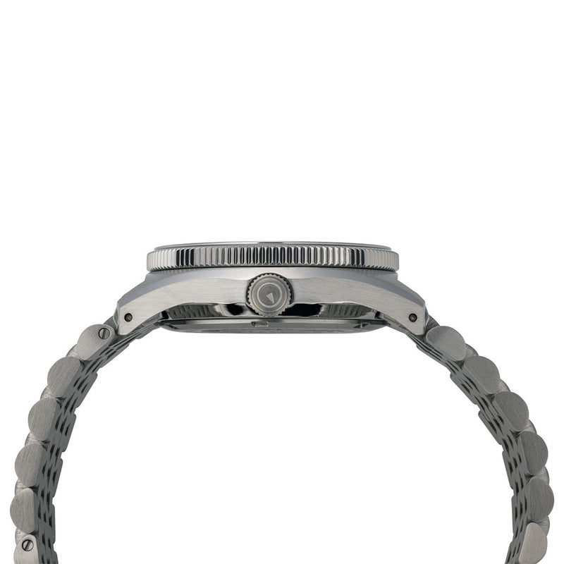 Islander Northport 37mm Automatic Watch with White Ripple Dial #ISL-290