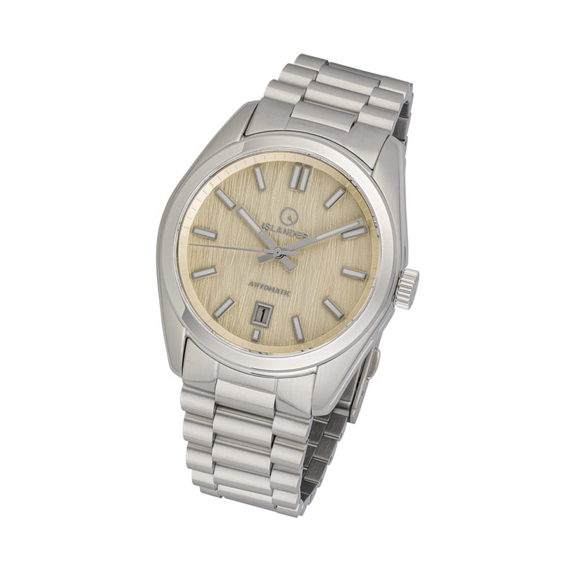 Islander Upper Brookville Automatic Dress Watch with Ivory Dial #ISL-294