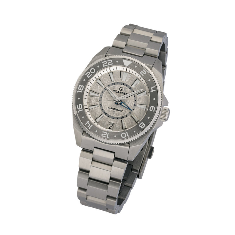 Islander x LUMESHOT Glacier GMT Automatic Limited Edition Watch #ISL-295