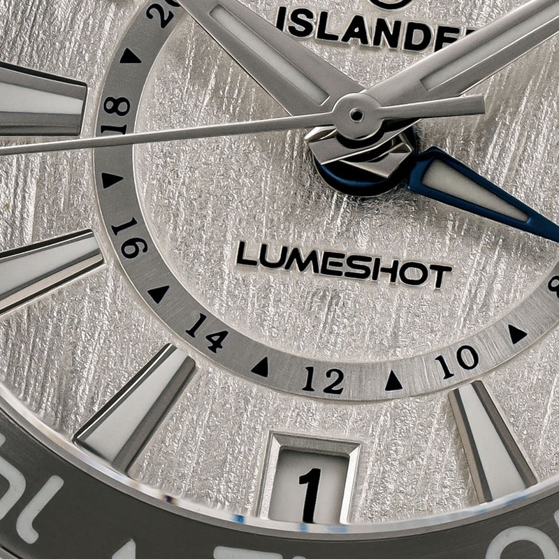 Islander x LUMESHOT Glacier GMT Automatic Limited Edition Watch #ISL-295