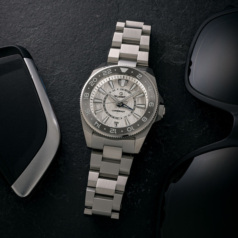 Islander x LUMESHOT Glacier GMT Automatic Limited Edition Watch #ISL-295