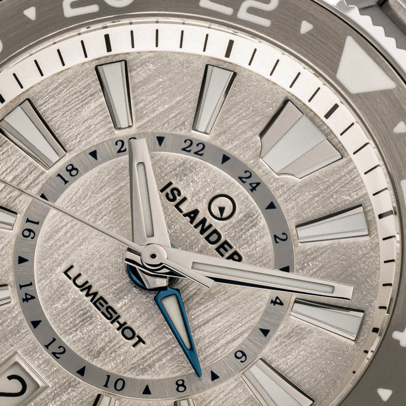 Islander x LUMESHOT Glacier GMT Automatic Limited Edition Watch #ISL-295