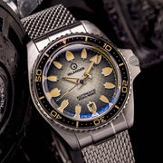 Islander Hudson "Harpoon Diver" 40mm Watch with Degrading Black Dial #ISL-302