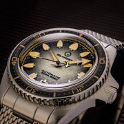 Islander Hudson "Harpoon Diver" 40mm Watch with Degrading Black Dial #ISL-302