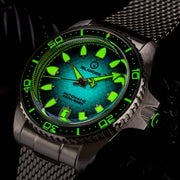 Islander Hudson "Harpoon Diver" 40mm Watch with Degrading Black Dial #ISL-302