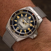 Islander Hudson "Harpoon Diver" 40mm Watch with Degrading Black Dial #ISL-302