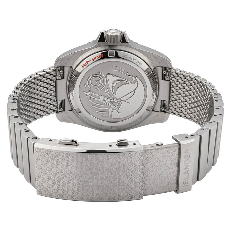 Islander Hudson "Harpoon Diver" 40mm Watch with Degrading Black Dial #ISL-302