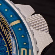 Islander Hudson "Harpoon Diver" 40mm Watch with Degrading Sea Blue Dial #ISL-303