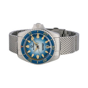 Islander Hudson "Harpoon Diver" 40mm Watch with Degrading Sea Blue Dial #ISL-303