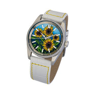 Islander Manhasset 36mm Automatic Watch with Sunflower Dial #ISL-306