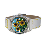 Islander Manhasset 36mm Automatic Watch with Sunflower Dial #ISL-306
