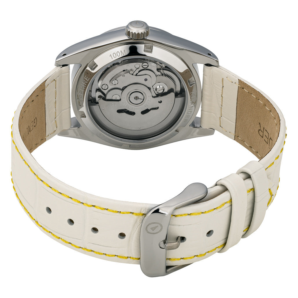 Islander Manhasset 36mm Automatic Watch with Sunflower Dial #ISL