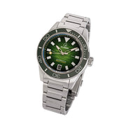 Islander Bayport Automatic Dive Watch with Green Wave Dial #ISL-312