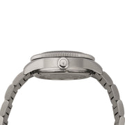 Islander Bayport Automatic Dive Watch with Silver-White Wave Dial #ISL-313