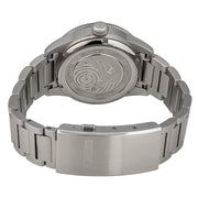Islander Bayport Automatic Dive Watch with Silver-White Wave Dial #ISL-313