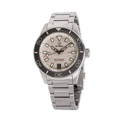 Islander Bayport Automatic Dive Watch with Silver-White Wave Dial #ISL-313