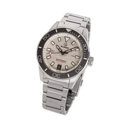 Islander Bayport Automatic Dive Watch with Silver-White Wave Dial #ISL-313