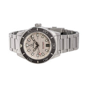 Islander Bayport Automatic Dive Watch with Silver-White Wave Dial #ISL-313