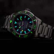 Islander Bayport Automatic Dive Watch with Warm Grey Wave Dial #ISL-314