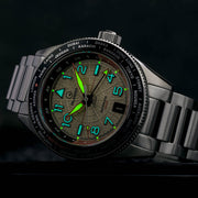 Islander Calabro GMT World Time Automatic Watch with Silver Dial #ISL-317