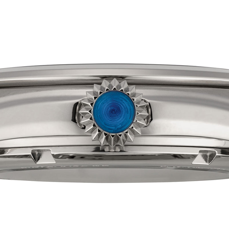 Islander Brookville Calligraphy Edition Watch with Blue Parchment Dial #ISL-320