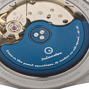 Islander Brookville Calligraphy Edition Watch with Lavender Parchment Dial #ISL-321