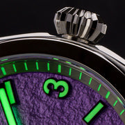Islander Brookville Calligraphy Edition Watch with Lavender Parchment Dial #ISL-321
