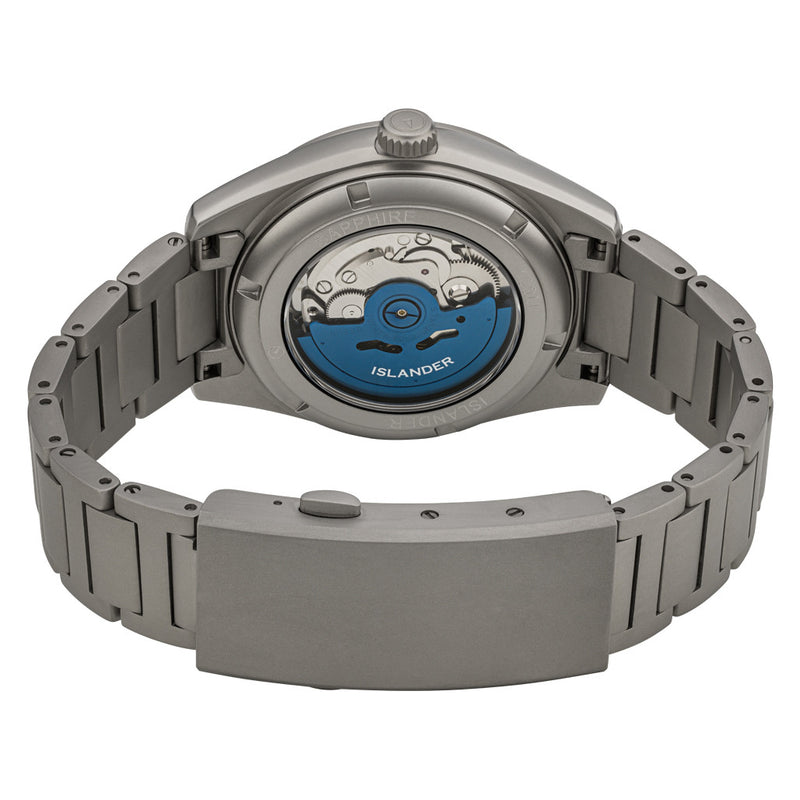 Islander Thunderbolt Pilot Watch with Black Mother of Pearl Dial #ISL-322
